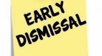 Please note that there will be an early dismissal for students on Tuesday, June 13th. School will end at 1:47pm on this day.